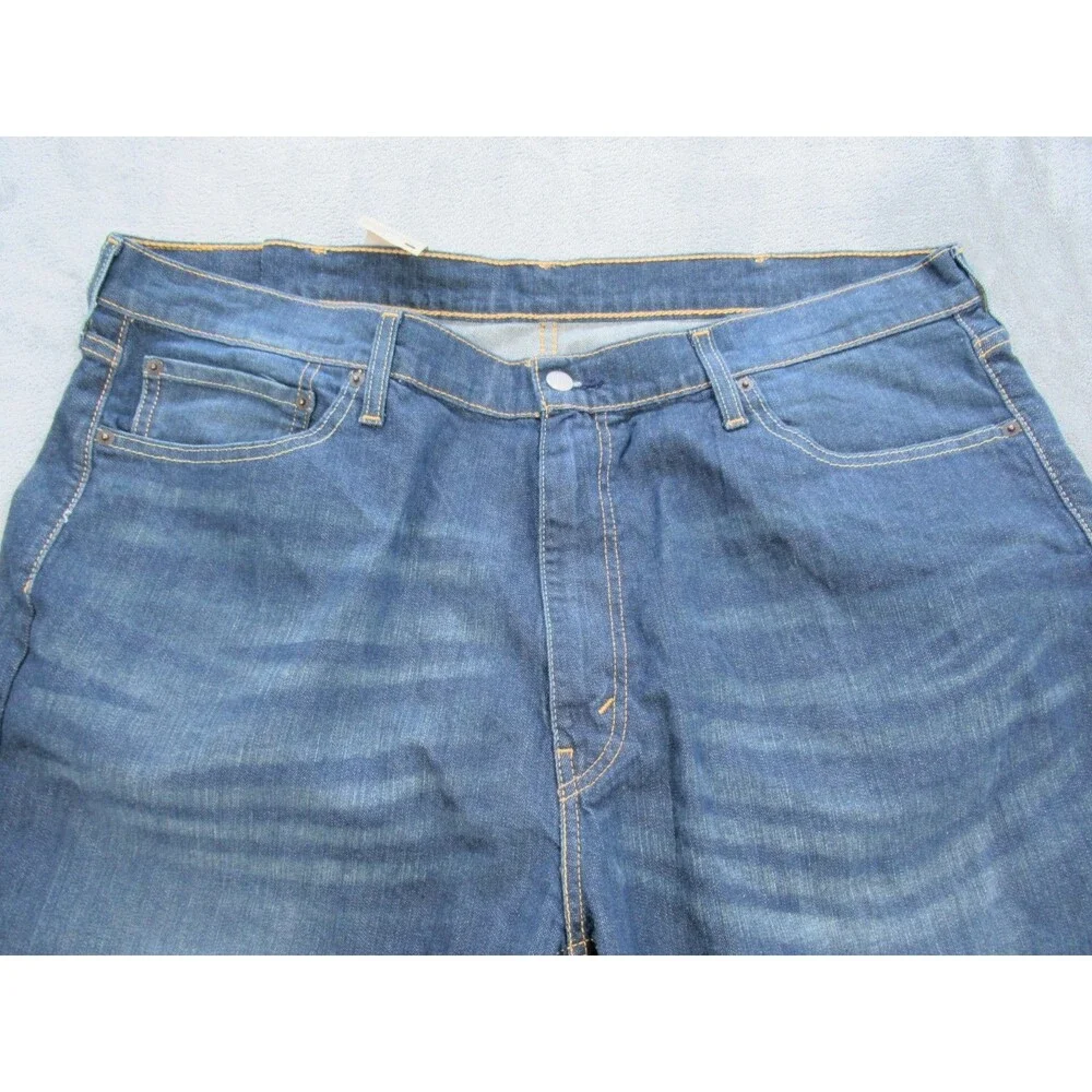 NWT Levis 541 Jeans Mens 42x34 (Fits 40 x 33) Straight Leg Flex Stretch Blue